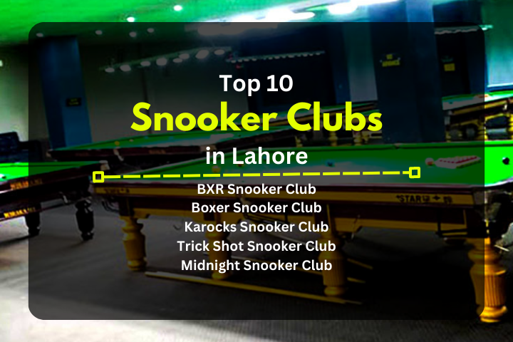 Top 10 Snooker Clubs in Lahore
